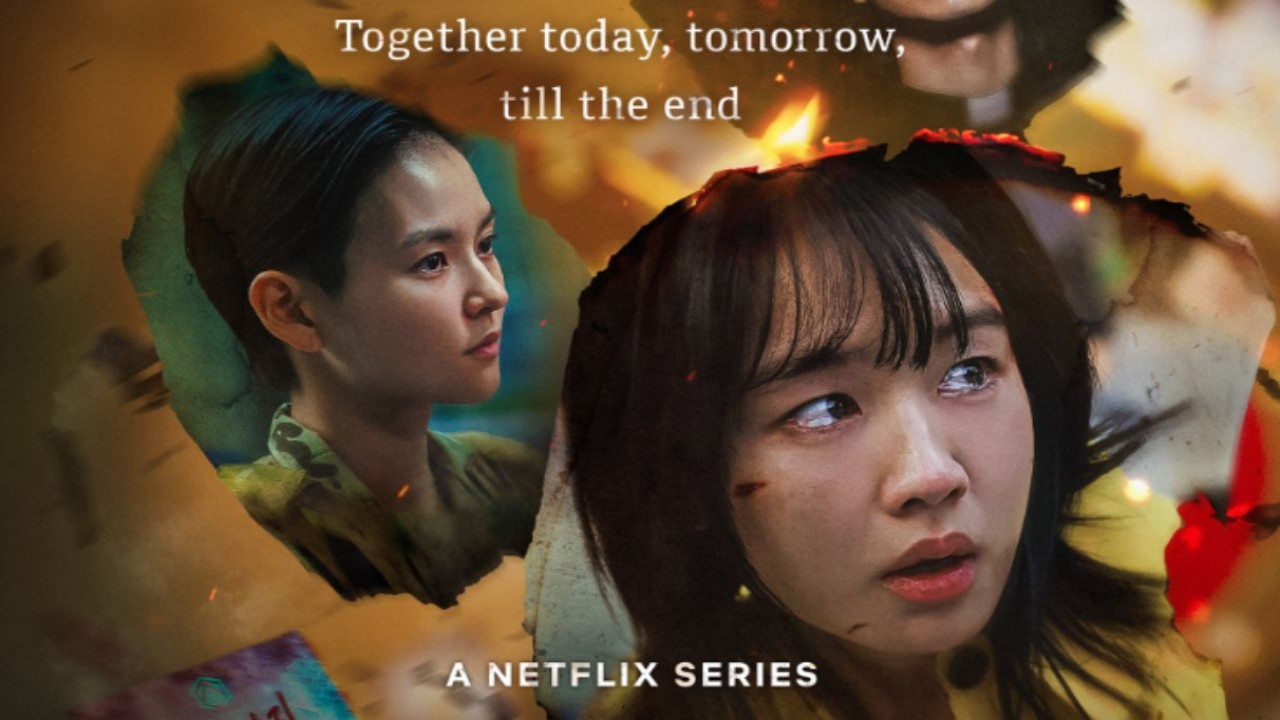 El protagonista de Ahn Eun Jin y Yoo Ah In hace que los humanos teman el apocalipsis en el nuevo póster de Goodbye Earth